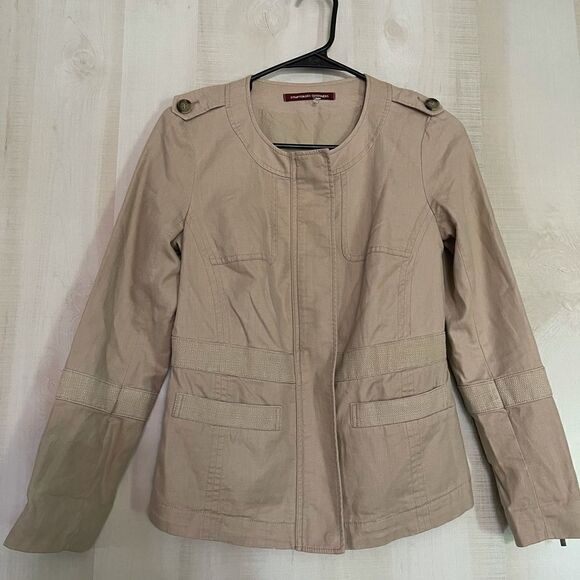 Comptoir des cotoniers khaki jacket, size XXS - Picture 1 of 16